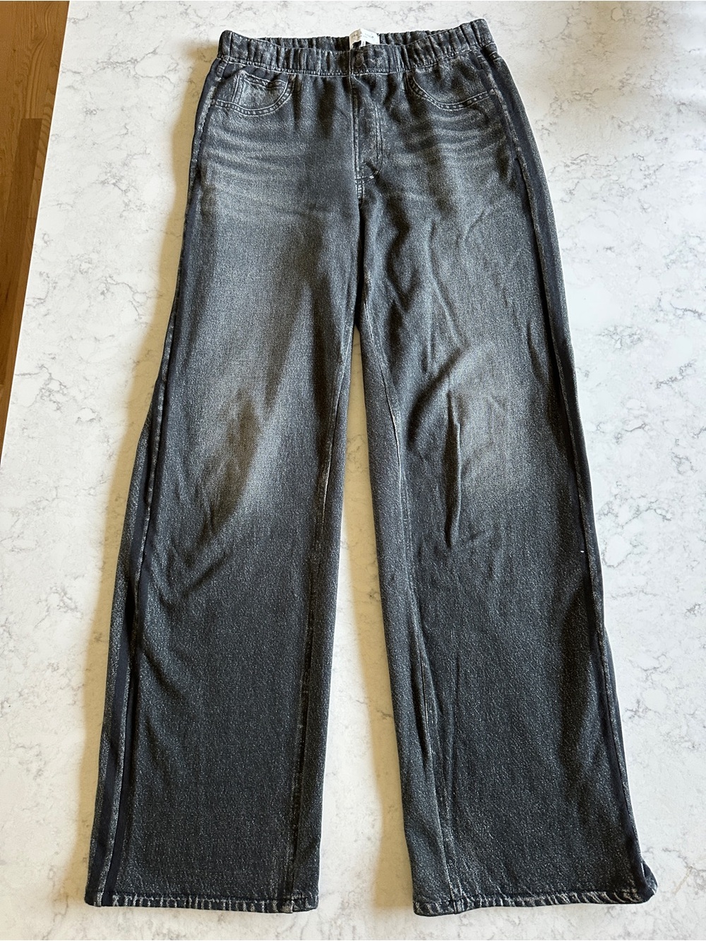 rag & bone Women's Miramar Wide-Leg Track Pant Jeans - Picture 2 of 11